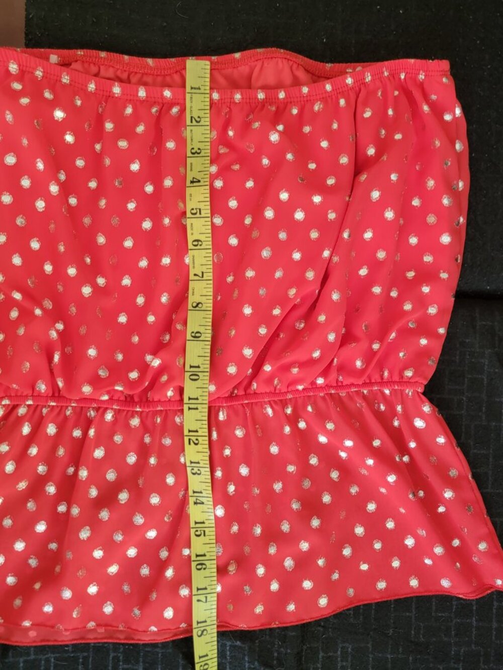 LIMITE STRAPLESS MINI TOP - Picture 8 of 8